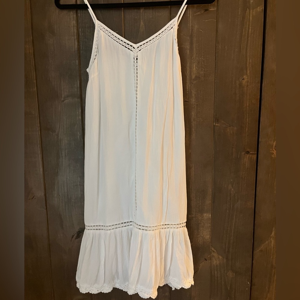 Cupcake and cashmere white casual dress